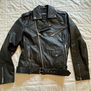 Barney’s Genuine Leather Moto Jacket!